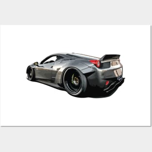 Liberty Walk 458 Cartoon Posters and Art